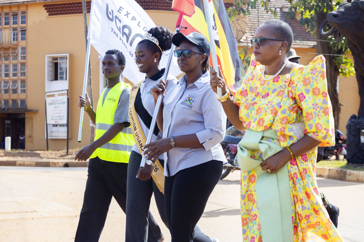 jinjatournetwk's tweet photo. WE SEE YOU!
Thank you, your Royal highness, the Umukukha of Bugisu for hosting  and gracing the World Tourism Day celebrations with your presence. Thank you the safe custody of the Bamasaaba culture. We see your quiet effort, we don't take it for granted!
#WTD2026
#ExploreMasaba https://t.co/Y6AZDMoNcU