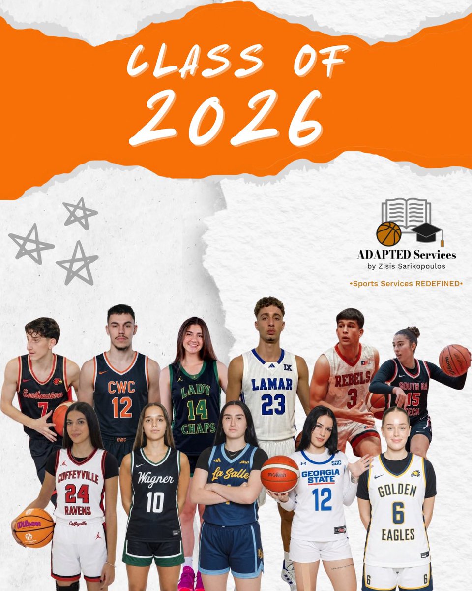 ADAPTEDServices's tweet photo. Best of luck to a great class, our 2026s! High character kids and a very talented group overall! #adapted #services https://t.co/EL9jdrQwWP