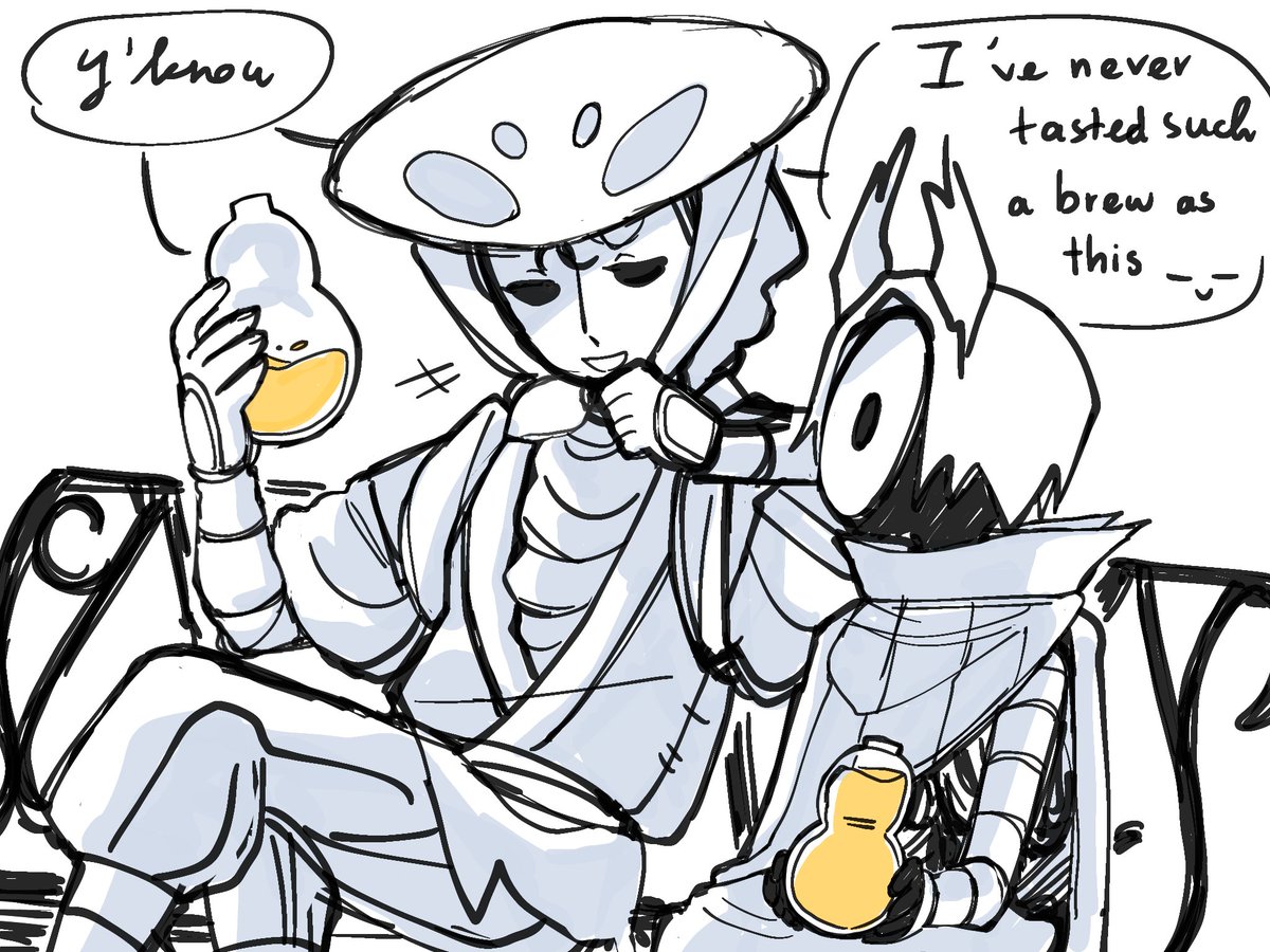 wil_Hibi's tweet photo. "Flea Brew" Breath (4/5)
(Human GhostQuirrel) https://t.co/sVb595NDtd