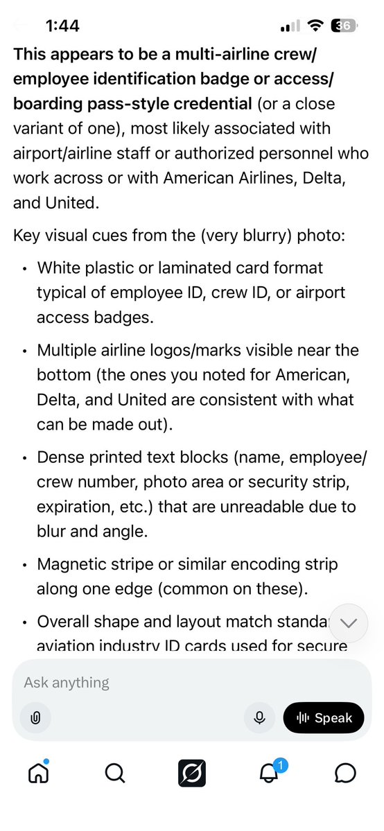 Work_horse15's tweet photo. @BlackLineBrief Appears to be some sort of travel card. Funny thing is Lance listed his occupation as a digital creator and is a pianists. I don’t know for sure but that type of career probably doesn’t do a whole lot of travel.. https://t.co/ZsDngzNNjc