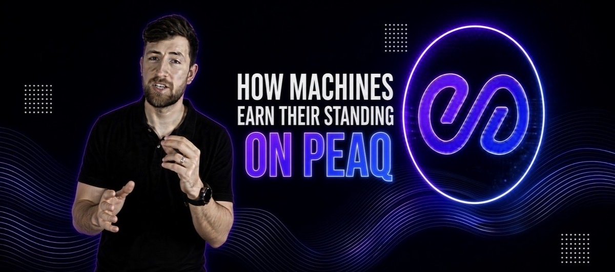 RyptoCrypto's tweet photo. How machines earn their standing on $PEAQ.

Economics 2.0. A robot needs a reputation before anyone deals with it.

peaq just put out a new paper called Economics 2.0, and it lays out how the money side of the machine economy actually works. Let me break it down simply.

Quick bit of background first. The machine economy is this idea that machines, robots, cars, sensors, and so on, can start doing jobs and earning and paying for things on their own, without a human handling every transaction.

Here’s the thing. For a machine to really take part in the economy, it needs what peaq calls standing. Basically, a way for anyone to know what that machine is worth, what it’s done, and whether it can be trusted. Think of it like how a business needs a reputation and a credit rating before anyone will deal with it.

So how does a machine get that standing? When it joins $PEAQ, it goes through an activation, and it locks up some PEAQ, the token, tied permanently to that machine’s identity. Almost like the machine putting down a deposit to prove it’s legit. That locked amount becomes its economic weight, its standing on the network.

It’s a proper meaty read, with real examples in there like a robot manufacturer and a drone-charging network. If this stuff interests you, go give it a read yourself.