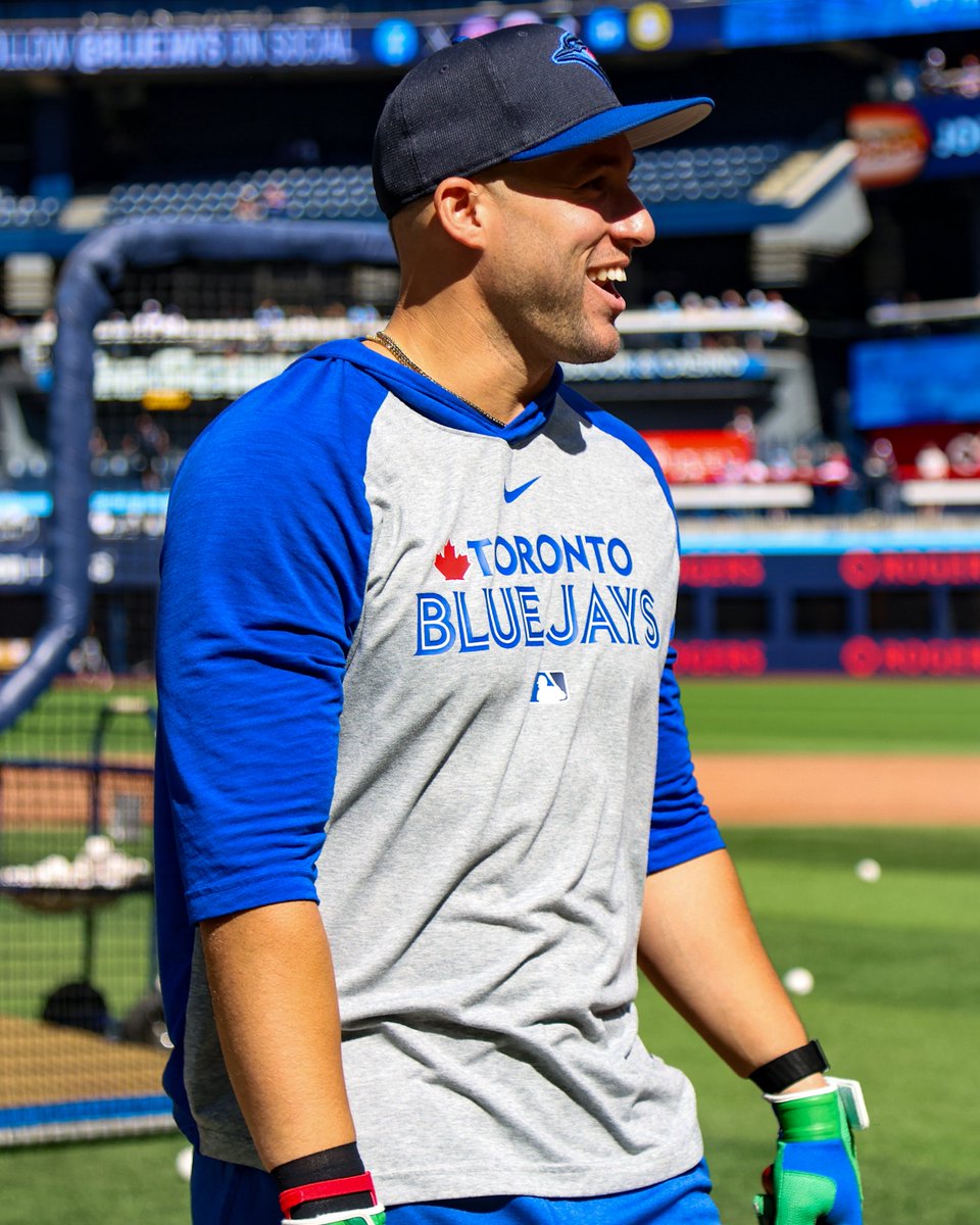 BlueJays's tweet photo. Leading Off, 
The Designated Hitter, 
Number Four 

🗣️ GEORGE SPRINGER 🗣️ https://t.co/57mG4nB0dW