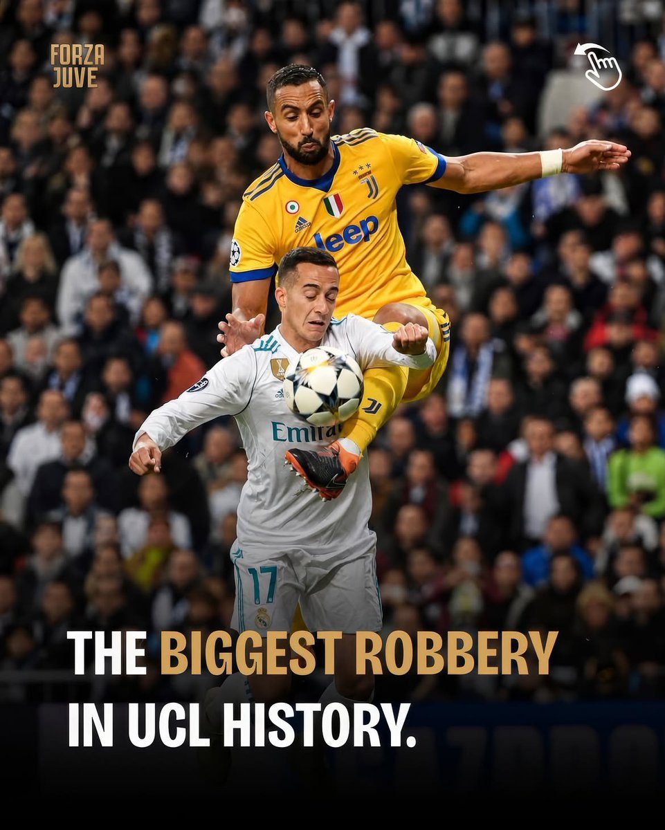 theFJEN's tweet photo. The biggest robbery in the UEFA Champions League history. #UCL https://t.co/oZlYLFjUt2
