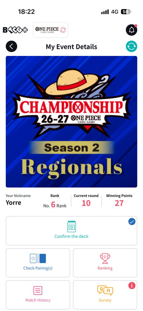 Yorre02's tweet photo. Top 8 at Prague Regional with Green Mihawk⚔️

Last dance with the swordsman!

I am really happy with the result, shoutout to my friends, my testing group and especially @MantooLoL, @RobertoOPTCG for the advice on the deck.

Matchups below https://t.co/f2Llt0ulwg