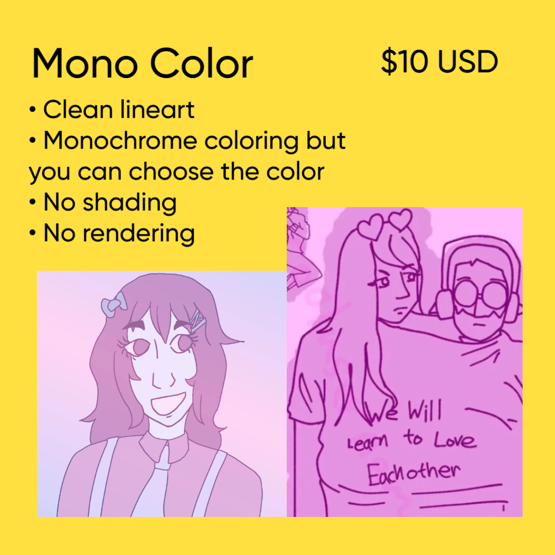 wowacoolusrname's tweet photo. Updated comms sheet to help me get through university <3

Prices are always flexible based on your needs https://t.co/lKwEMoy8bD