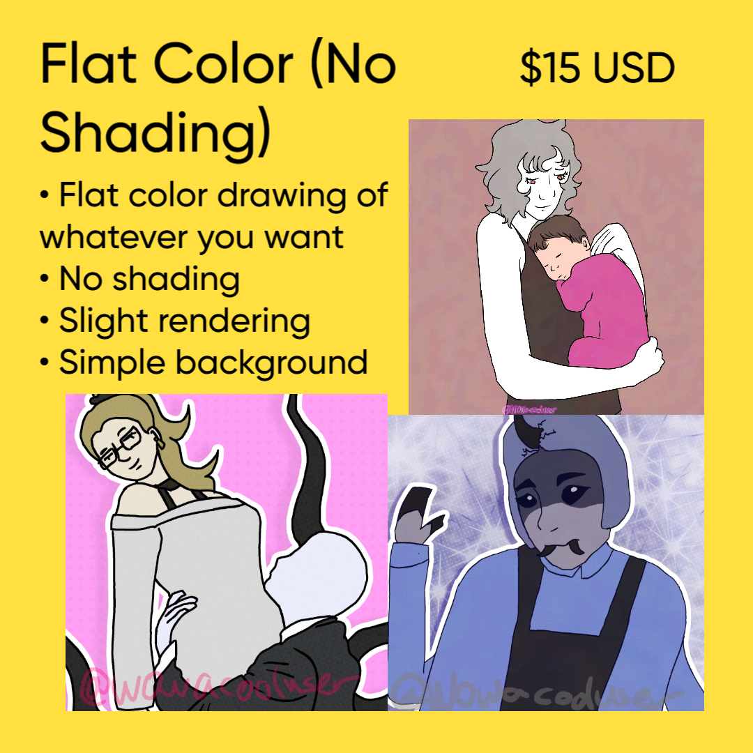 wowacoolusrname's tweet photo. Updated comms sheet to help me get through university <3

Prices are always flexible based on your needs https://t.co/lKwEMoy8bD