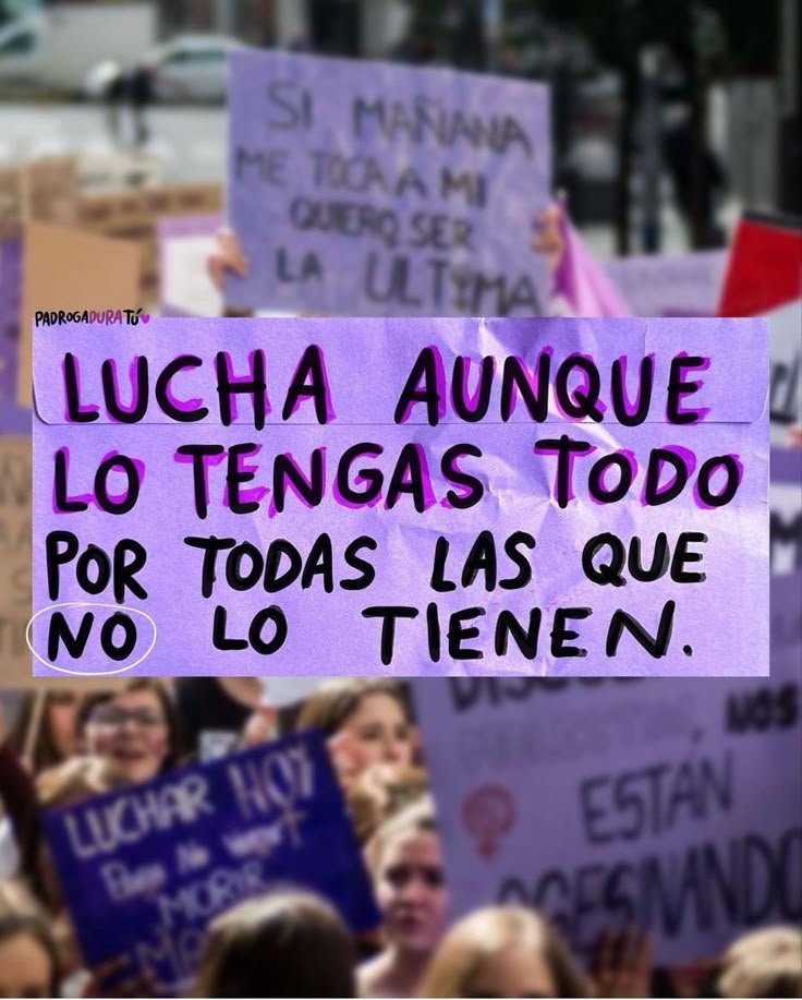 Belgicapelicot_'s tweet photo. Nunca digas: ‘Esta lucha no es mía’, porque te puede pasar. https://t.co/46FKabHiHE