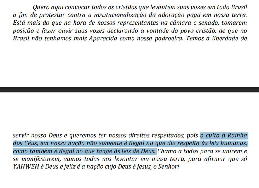 GugaNoblat's tweet photo. Não adianta André Mendonça passar o dia no Twitter censurando conta. Contra fatos não há censura que se sustente. Flávio Bolsonaro está cercado de fundamentalista religioso que persegue a Nossa Senhora, inúmeros políticos, eleitores e religiosos. Mais um aí pra lista: https://t.co/D5GTxdRz1T