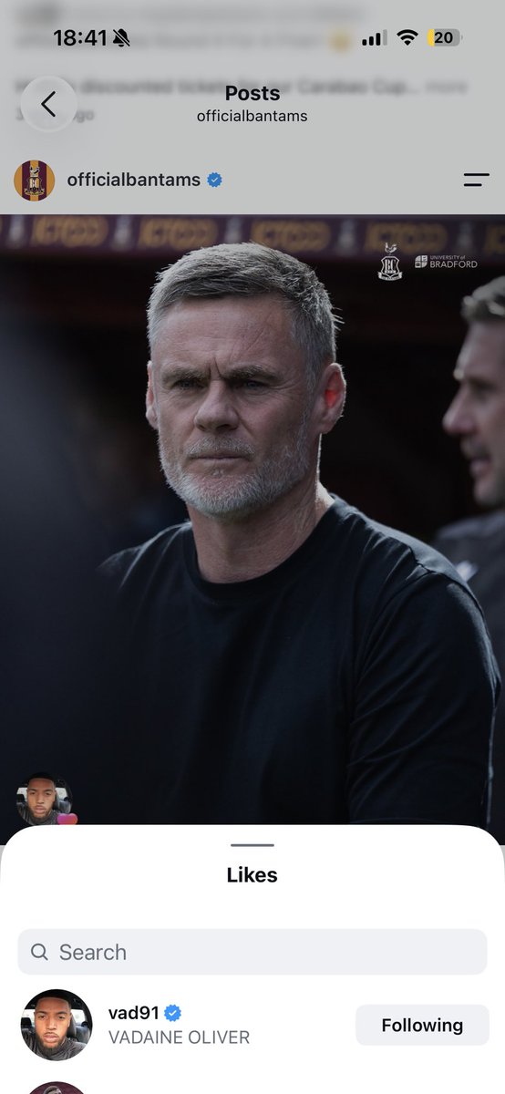jamiebcafc's tweet photo. Why’s this the only post vadaine oliver likes got a grudge or something lol#bcafc https://t.co/bYTsoqmTHt