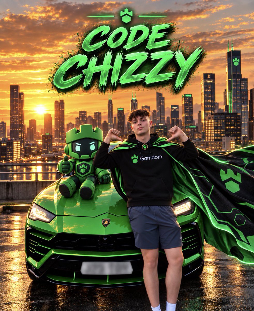 JJChizzy's tweet photo. It’s official — I’m giving away $1,000 to the best AI-generated video promoting CODE CHIZZY x @gamdom 💚

Drop your entry below using #ChizzyGamdom

Let’s see who cooks the hardest 👀 https://t.co/I0ab3w7NeL