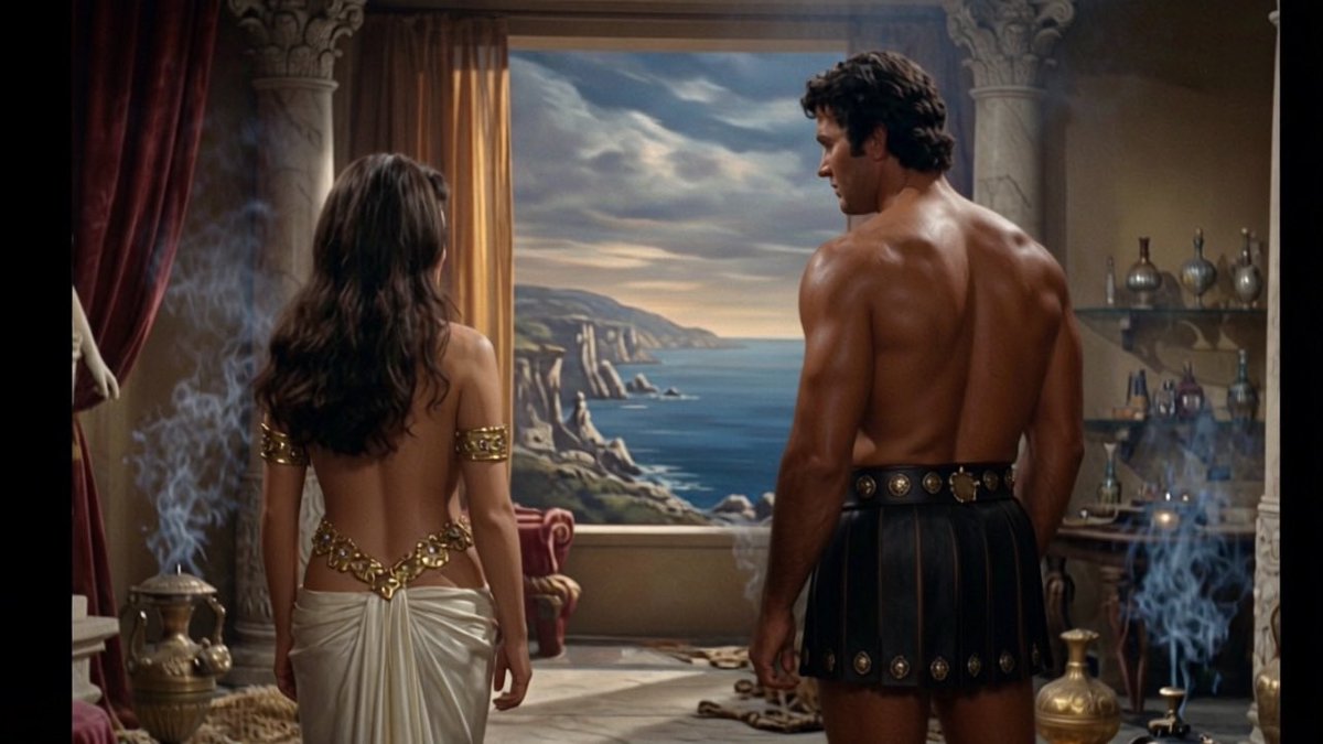 Laserbabesdinos's tweet photo. ULYSSES &amp; THE ENCHANTRESS | The Last Night (never released version)

https://t.co/VcGyLqUwRL

#peplum #ulysses #odyssey #bmovies #vixen https://t.co/MnQtKEUutX