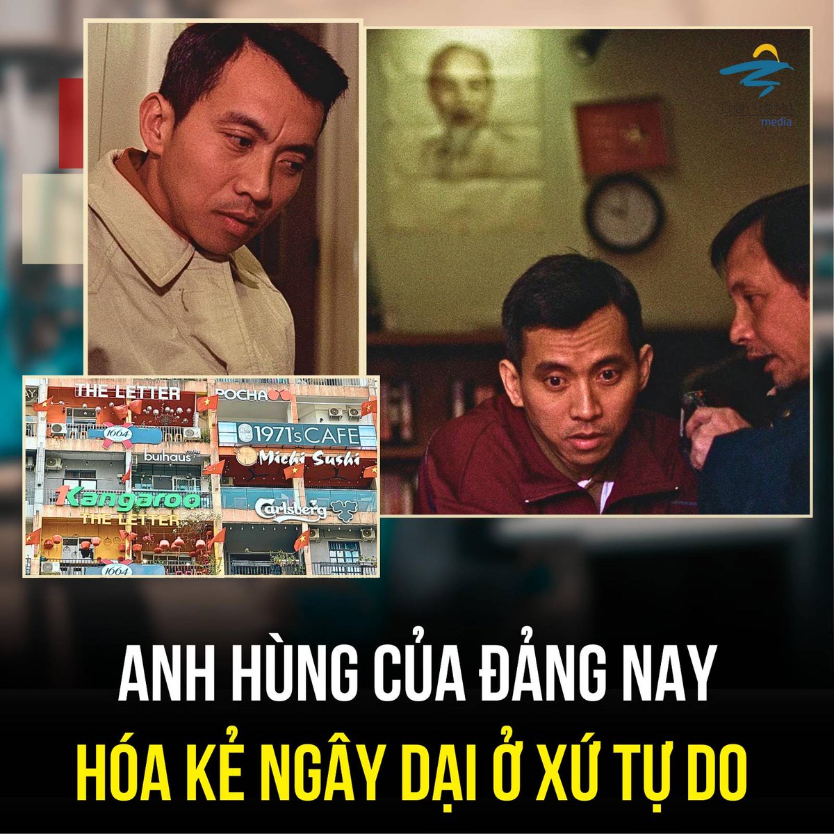 chantmmedia's tweet photo. TỪ HI-TEK CỜ ĐỎ ĐẾN MÒ TÔM ĐỔI GẠO: BẢN ANH HÙNG CA CỦA KẺ NGÂY DẠI Ở XỨ TỰ DO

Trần Trường vốn sống trong lòng tư bản tự do Mỹ nhưng lại say sưa hôn chân chế độ cộng sản độc tài, chính là minh chứng sống động cho sự ngây dại đến mức bi hài. Năm 1999, giữa Little Saigon, nơi hàng chục ngàn người Việt tị nạn vẫn mang trong mình nỗi đau mất nước, ông ngang nhiên treo cờ đỏ sao vàng cùng ảnh Hồ Chí Minh ngay trước cửa tiệm Hi-Tek. Hàng nghìn người biểu tình ngày đêm, 15.000 người thắp nến phản đối nhân quyền Việt Nam, thế mà ông vẫn lỳ lợm không gỡ. Ông tưởng mình là yêu nước bất khuất, nhưng thực chất chỉ là kẻ mù quáng ủng hộ một chế độ chuyên chế đàn áp nhân quyền, bóp nghẹt tự do ngôn luận, bỏ tù bất đồng chính kiến và biến cả đất nước thành nhà tù không tường.

Khi bị kiện vì bán băng đĩa lậu, ông thua cuộc, bán hết tài sản về Đồng Tháp năm 2005 với ảo tưởng về quê hương xây dựng. Kết quả? Chỉ một năm sau, đối tác lừa, chính quyền cộng sản kê biên, cưỡng chế, phát mãi toàn bộ. Từ xe hơi xuống xe máy rồi xe đò, từ nhẫn cưới và răng vàng đến cảnh mò tôm đổi gạo sống qua ngày. Đó là món quà tình nghĩa mà chế độ ông từng tôn thờ dành cho kẻ ngây thơ, đàn áp không chỉ bằng súng đạn mà bằng thủ đoạn pháp lý, tham nhũng và sự lạnh lùng của bộ máy độc tài.

Năm 2012, ông lại trở về “xứ 3 que” từng ruồng bỏ, thành khẩn xin lỗi vì treo cờ đỏ năm xưa, rồi kêu gọi cộng đồng quyên góp để đòi lại tài sản từ chính tay cộng sản. Một vòng tròn hoàn hảo của sự ngu ngốc, sống trong tự do thì ủng hộ độc tài, về độc tài thì bị cướp sạch, rồi lại cầu xin tự do cứu vớt. Cuộc đời Trần Trường không phải bi kịch anh hùng, mà là bi hài kịch của kẻ chọn ăn pịa thay cơm, để rồi cả gia đình húp cùng, vợ bỏ con lơ, bản thân già đi trong sự nhạt nhòa và hối hận muộn màng. Chế độ cộng sản độc tài không chỉ đàn áp nhân quyền và bóp nghẹt ngôn luận, nó còn nghiền nát cả những kẻ ngây dại từng quỳ gối trước nó.

#trantruong #muquang #chedo #nhanquyen #chantroimoi