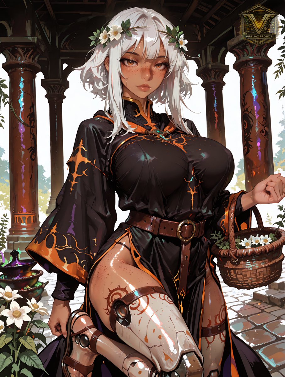 vireliax's tweet photo. PERSONNEL FILE — IRON DIVISION // TREAD

Eleven years of walking ruined sites so her manufactured legs can be measured. Nobody asked what was there.

She kept her own record : 940 pressed entries, 41 of them in no other collection anywhere.

#AIart #scifi #darkfantasy https://t.co/46LXtImZvu