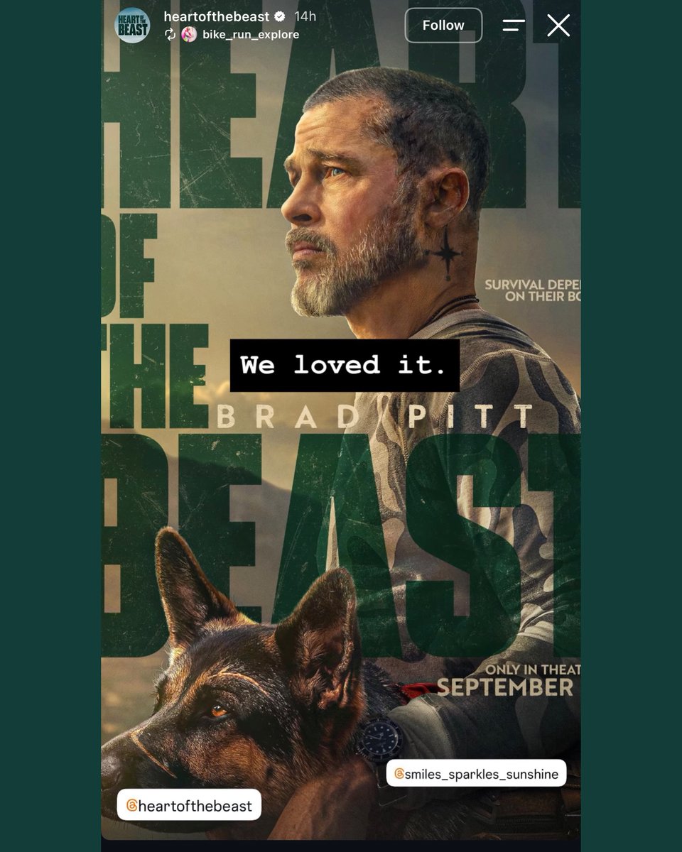 heartofthebeast's tweet photo. This is your sign to catch #HeartOfTheBeast in theatres this weekend. Get your tickets now. https://t.co/n81TJJgPiL https://t.co/JSTLpo1shJ