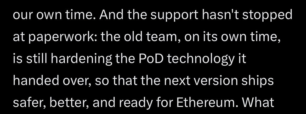 grizzledcrypto2's tweet photo. So the next $COTI PoD chain to go live will be $ETH
The next EVMs should be faster than the first, since much of the work for the $AVAX can be reused https://t.co/q9SEoa8u3b
