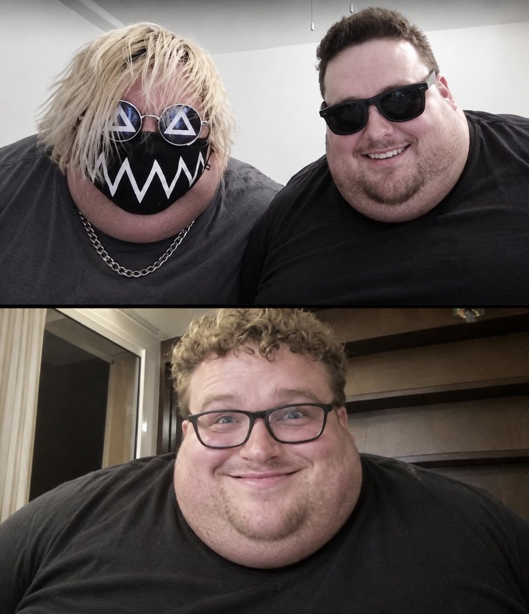 BoomKittyMusic's tweet photo. Gamers, it's officially bulking season.

@TOKYOMACHINE, @Teminite, and me are well on our way to being absolutely shredded by 2027. Stay tuned 😎 https://t.co/c6HW73GWRb