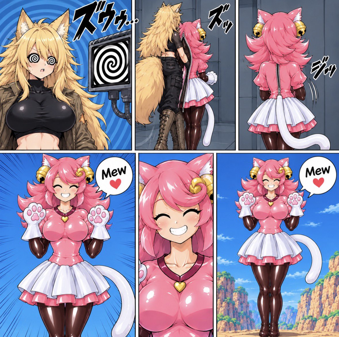 CaiTheSaiyan's tweet photo. @LoneFoxAstrid just became Mew #7 hypnosis really does work wonders right Mew ❤️ https://t.co/EjvJ45nIeU