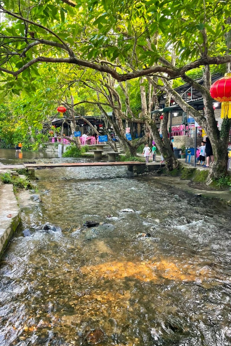 DeLatarulo's tweet photo. [Taking a walk at Baiyao Bridge on a sunny day feels like stepping into a little peaceful moment!]， https://t.co/pTJ04yzBR6