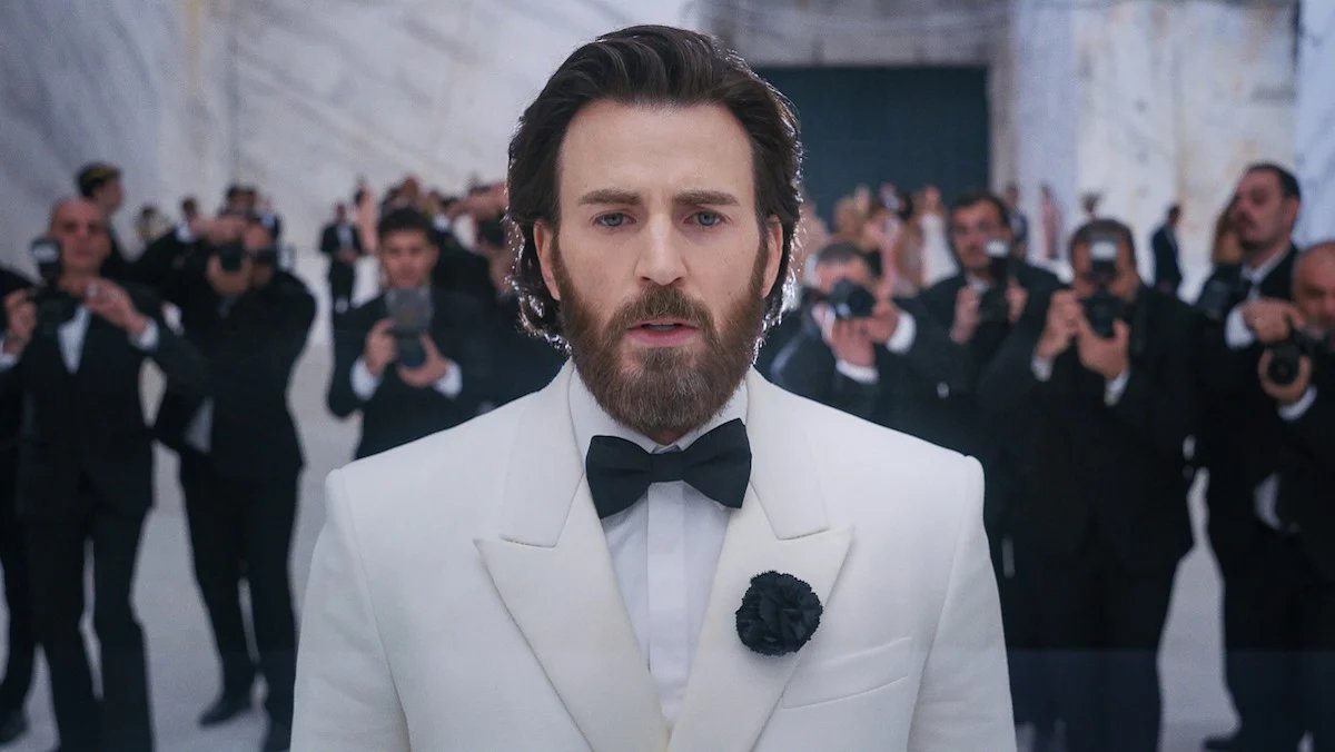 nerdist's tweet photo. Anya Taylor-Joy wants to feed Chris Evans to an active volcano in Netflix's very bizarre trailer for Sacrifice https://t.co/fsOQLaronV https://t.co/Rkne9LvjdG