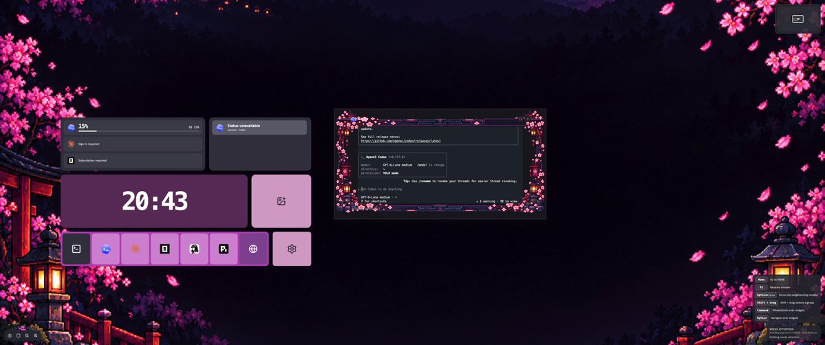 TeoNexcore's tweet photo. Been working on themes for CanvasTTY. Now testing them.

The update will include 5 main themes with 10 skins each. Here's a preview of one of them.

Planning to release it in a few days.
(still in beta) https://t.co/aKfXyal0mN