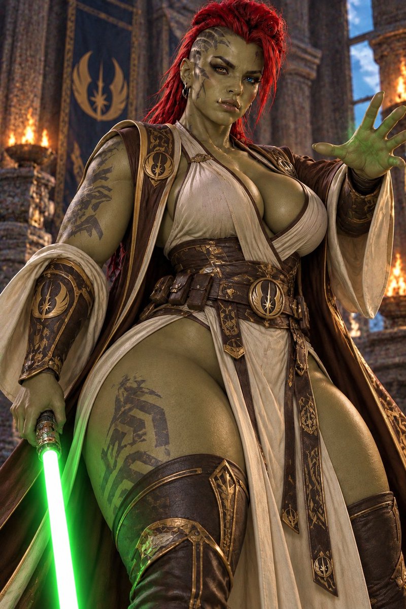 Ralphalangelo's tweet photo. #GeminiStormblade as jedi master #skyrim #ai #aiart #fanastyart https://t.co/1Up6ohkEmF