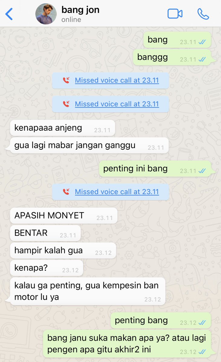 zacharyown's tweet photo. mencari wangsit ke bang jon https://t.co/ojqNcvWo91