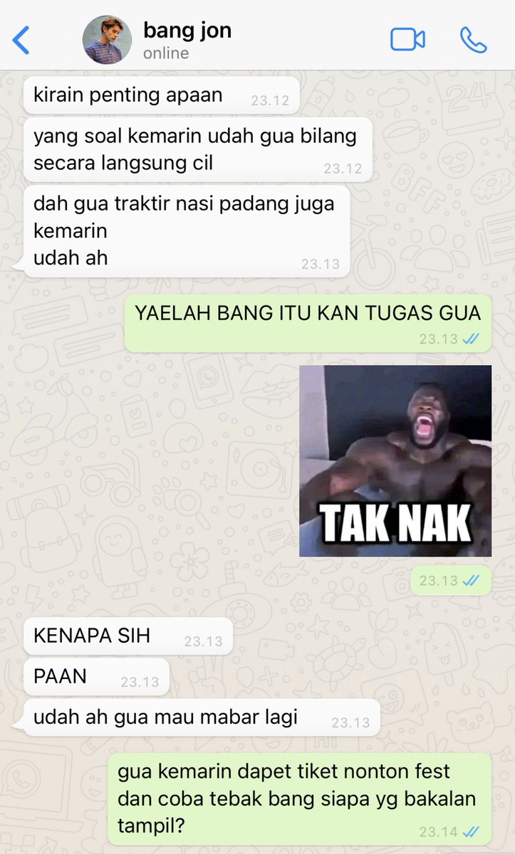zacharyown's tweet photo. mencari wangsit ke bang jon https://t.co/ojqNcvWo91