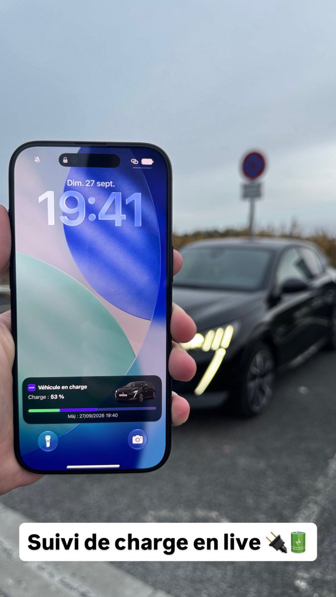 Electus_app's tweet photo. Est-ce que vous avez remarqué que Electus suit votre charge directement sur l’écran d’accueil ? 👀🔌 https://t.co/Dwn4kRdWsi