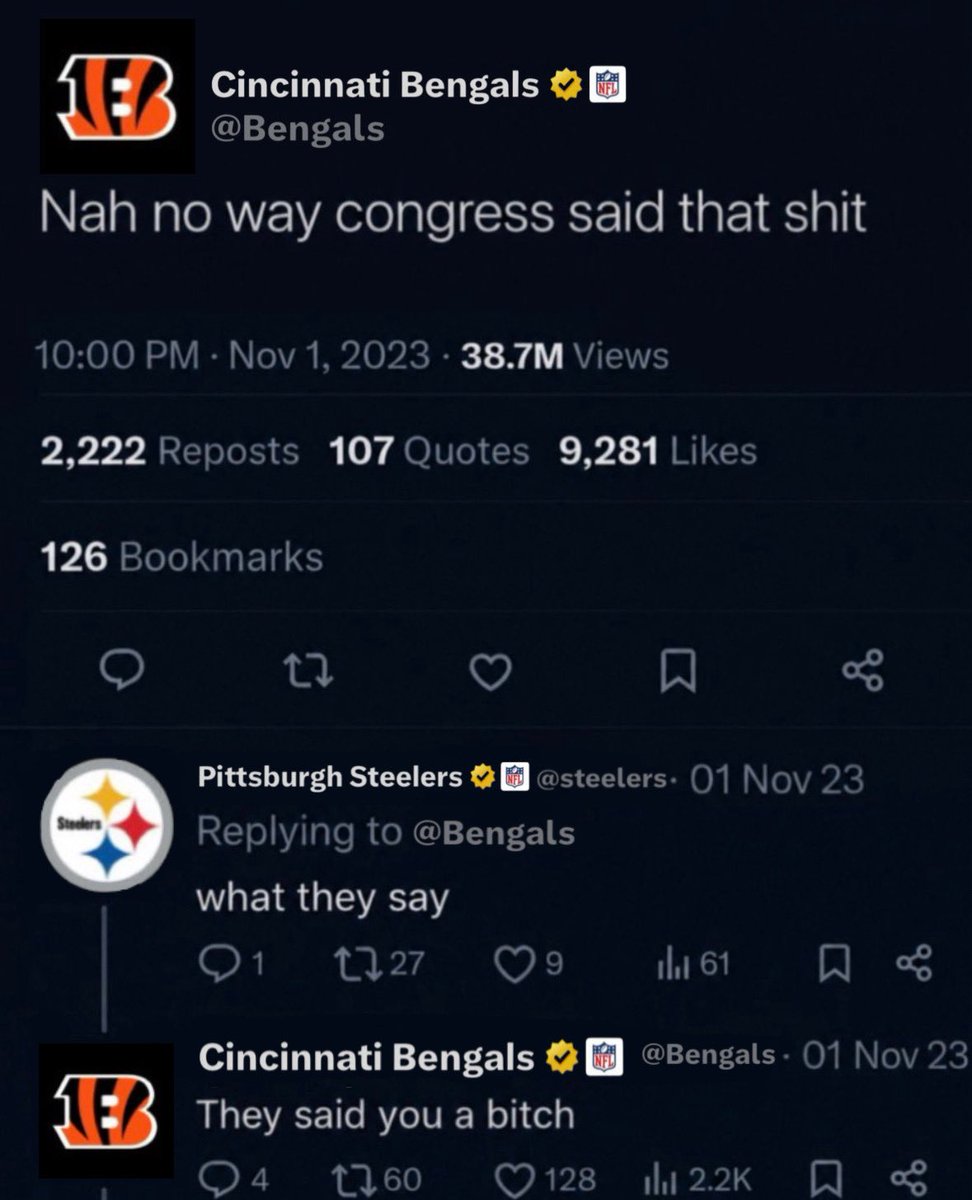 bengalslvr's tweet photo. go bengals https://t.co/daWXXdrmrj