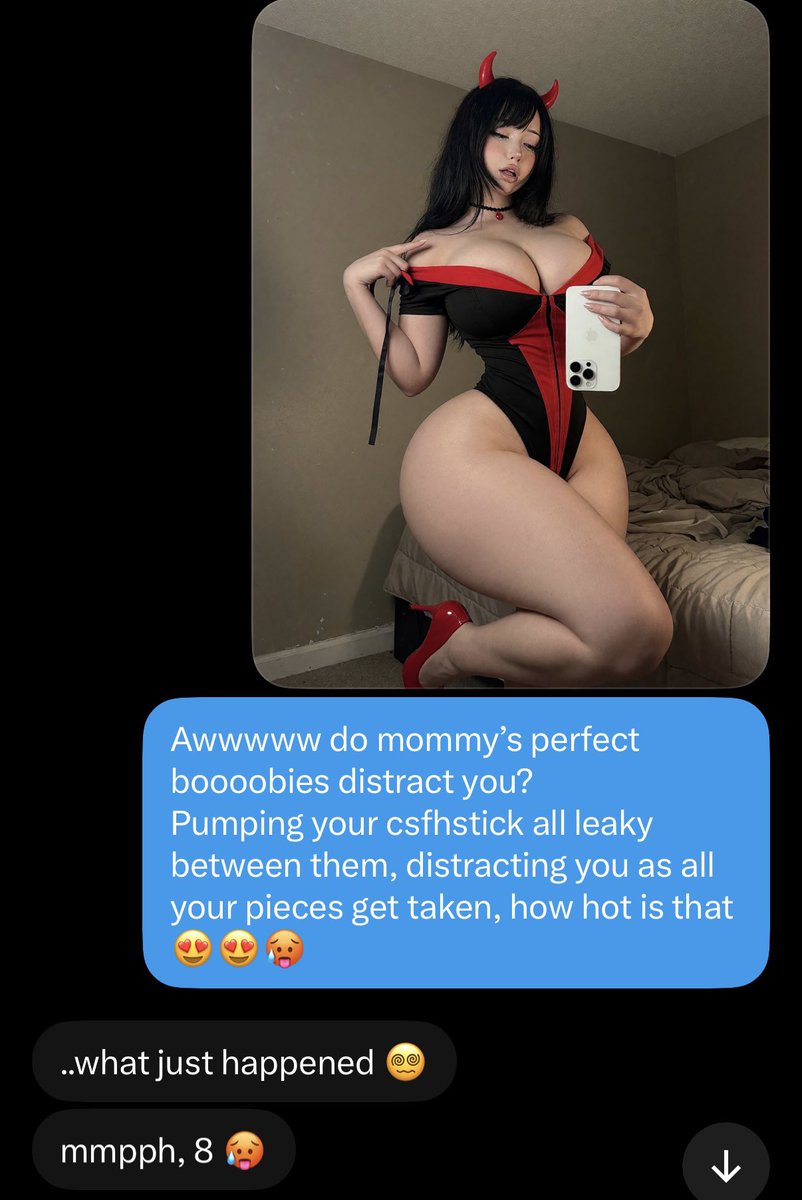 Puppeteer_rp's tweet photo. CHESS FD BATTLE

well, not a battle at all🤭🤭

My good boy got sooooo horny and mushy so quickly he couldn’t really make the smartest moves~

All distracted having his cashstick trapped by mommy’s boobs as I slurped all his pieces😍🫦

#chess #wankbattle #findom #femdom #catfish https://t.co/cpEp69QFCp
