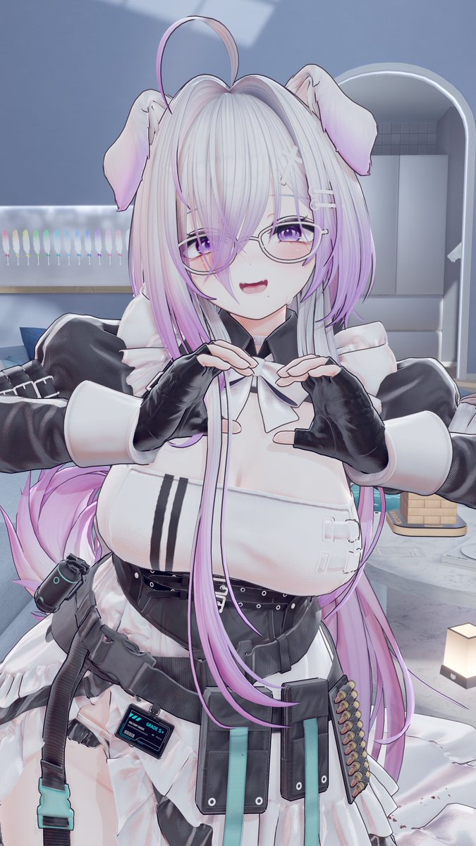 Koyu1582249's tweet photo. Alguien pidió una maid?
#Kumaly3D #VRChatアバター https://t.co/LpaMNYJvEt