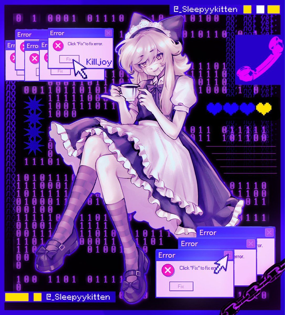 _Sleepyykitten's tweet photo. :)
#MurderDrones #Cyn #AbsoluteSolver https://t.co/mq5lOvg7wV