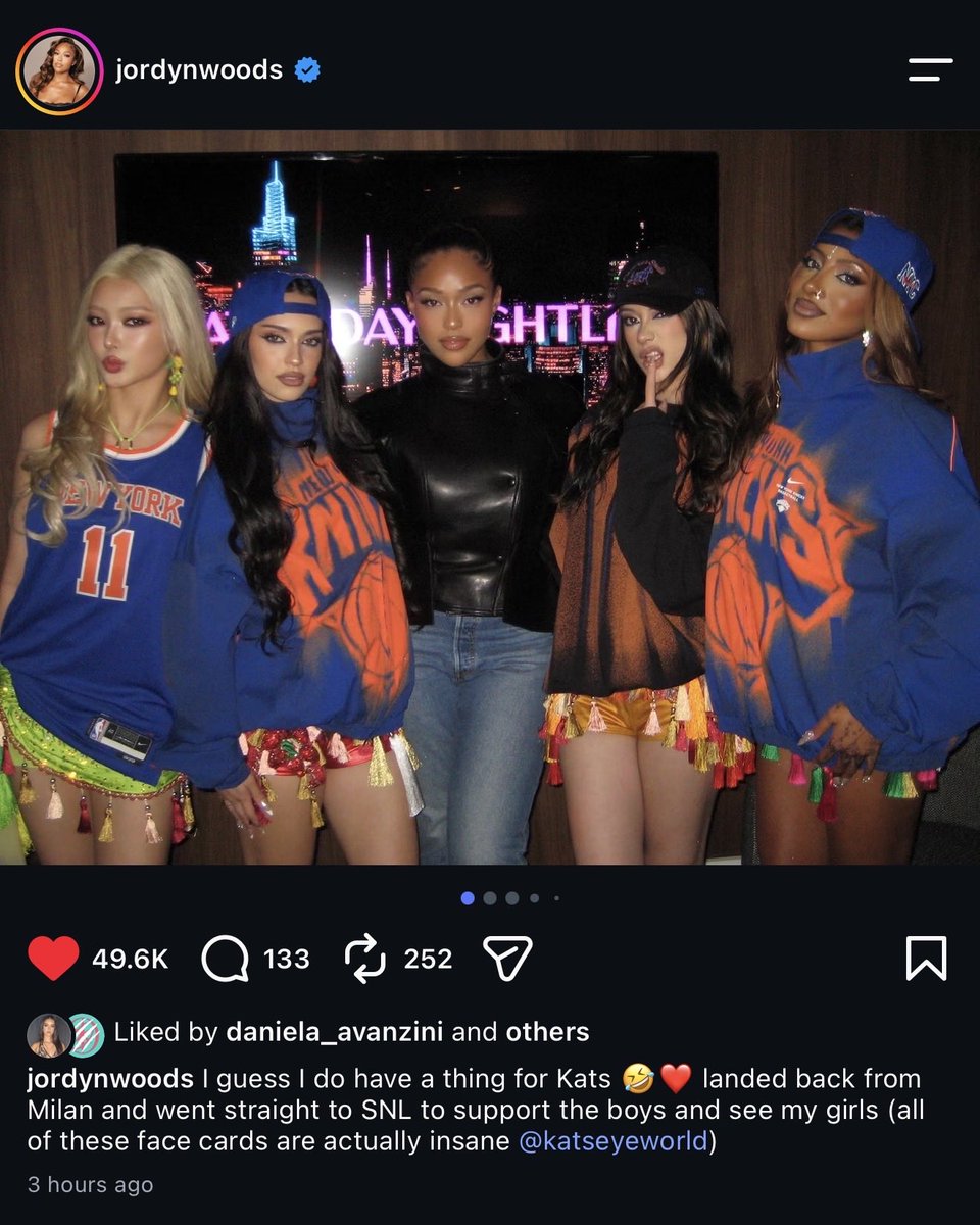 swiftmewies's tweet photo. jordyn being shocked by katseye’s face card 😭 https://t.co/TlHEcpz65F