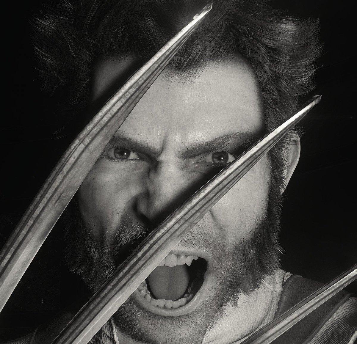 GoldenGeekBlog's tweet photo. 🔵 Le mode photo de #Wolverine est tellement cool ✨ https://t.co/SQgi6lhex3