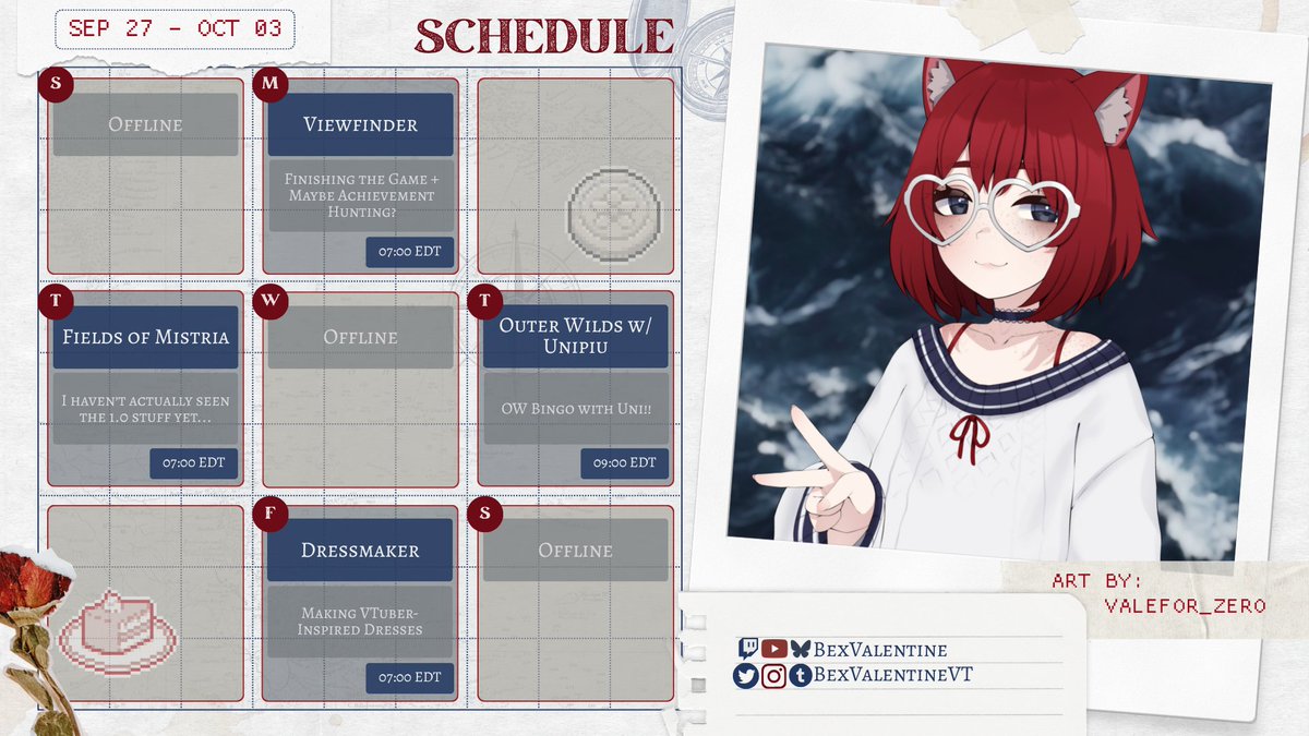 BexValentineVT's tweet photo. I'm still coughing quite a bit, so we'll do shorter streams on Monday and Tuesday, but I'm looking forward to streaming again!! https://t.co/QAaTWx4ZkH