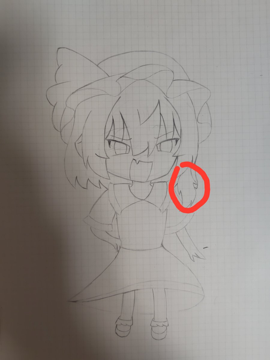 Axis_1941's tweet photo. 腰に当てる手がムズいな～。
個人的に赤丸のとこがなんかね、なんかね...     フワァサァ𓂃𓈒𓏸って感じがして好き♥️ https://t.co/oWlOVrp6hs