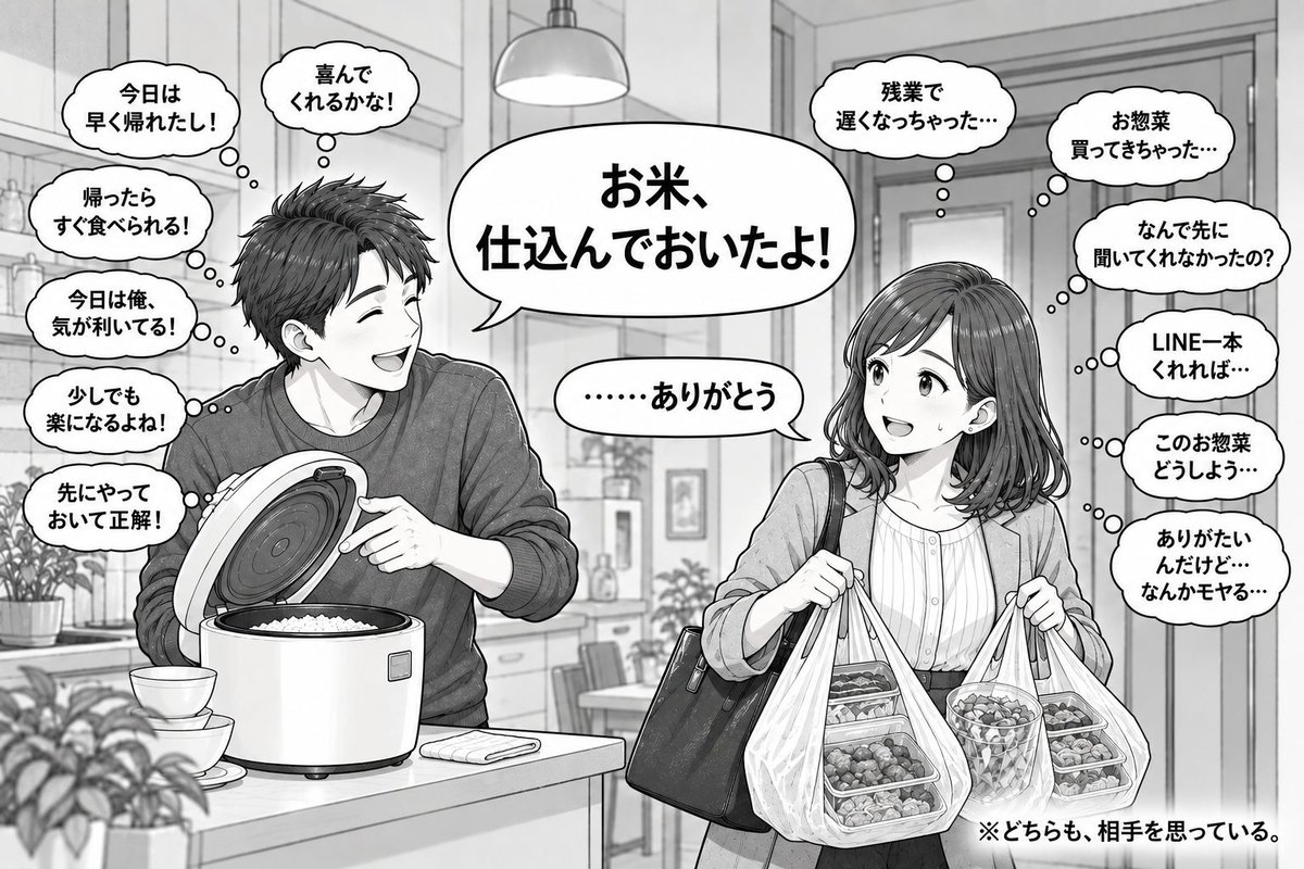 usagilog's tweet photo. わかる…
これが夫婦のリアル… https://t.co/cNwO1F9lDo