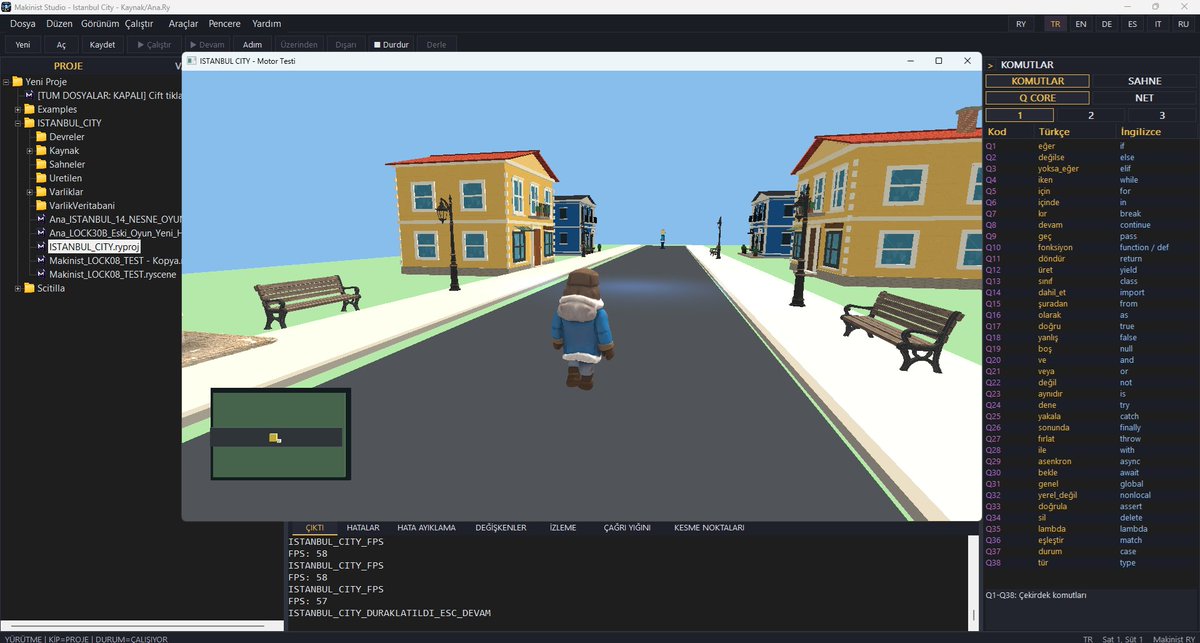 RyMakinist's tweet photo. 🚀 Makinist Studio ilk ücretsiz prototipi yayında!

Kendi geliştirdiğim çok dilli Makinist RY programlama diliyle 2D/3D oyun geliştirme.

🇹🇷 Türkçe kodlama desteği
🎮 Kendi oyun motoru
Deneyip yorumlarınızı bekliyorum! 😄

https://t.co/vYKGemCmNB https://t.co/WjWky32rPr