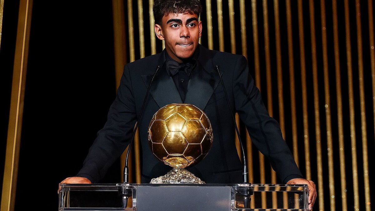 Reycholosimeone's tweet photo. No me imagino ningún escenario en el que no sea un español quien gane el Balón de Oro. Y ese será Lamine Yamal. Es que de hecho debería ser de los más claros. https://t.co/s1jnHDulhj