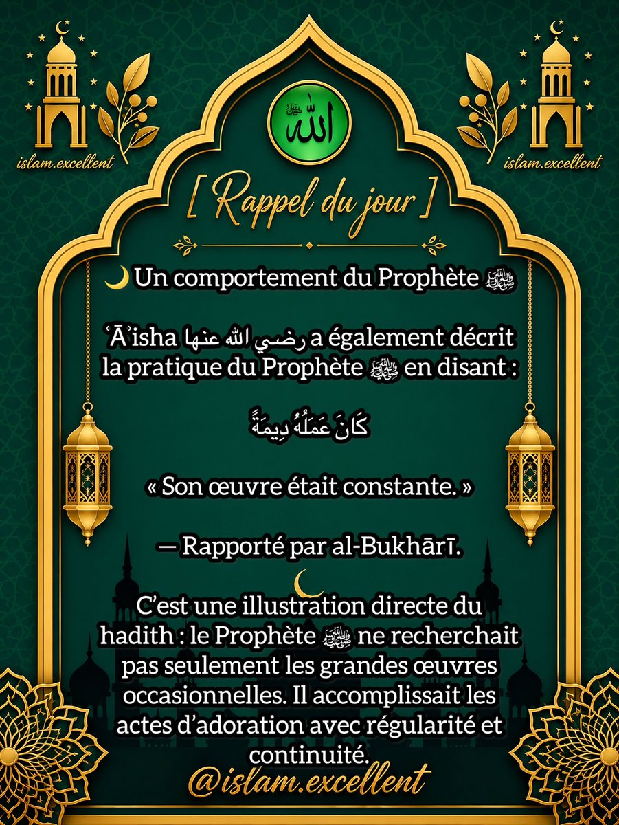 Islam1excellent's tweet photo. Rappel https://t.co/XEAwonOSSd