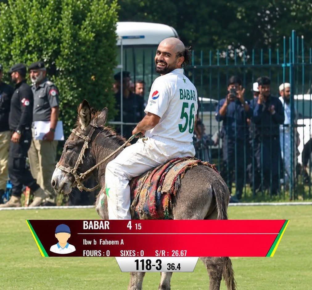 VioletHolldfme's tweet photo. @TalhaDigital007 Are you blind or what???
King 🇿🇼🏳️‍🌈 babar scored 415 runs in a single inning...what else you want from my king, ab alga banda jaan hi de de kya?🙄 https://t.co/TALUDxkVfA