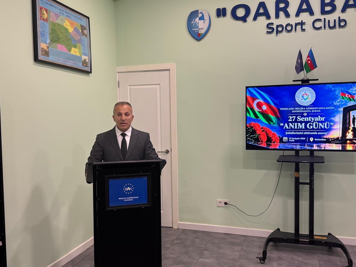 Azerbaijan_inNL's tweet photo. On 27 September, Remembrance Day, we gathered with our compatriots to honour the sacred memory of our martyrs who made the ultimate sacrifice for the territorial integrity and sovereignty of Azerbaijan 🇦🇿

May the souls of all our martyrs rest in eternal peace, and may our veterans be blessed with good health and long lives.