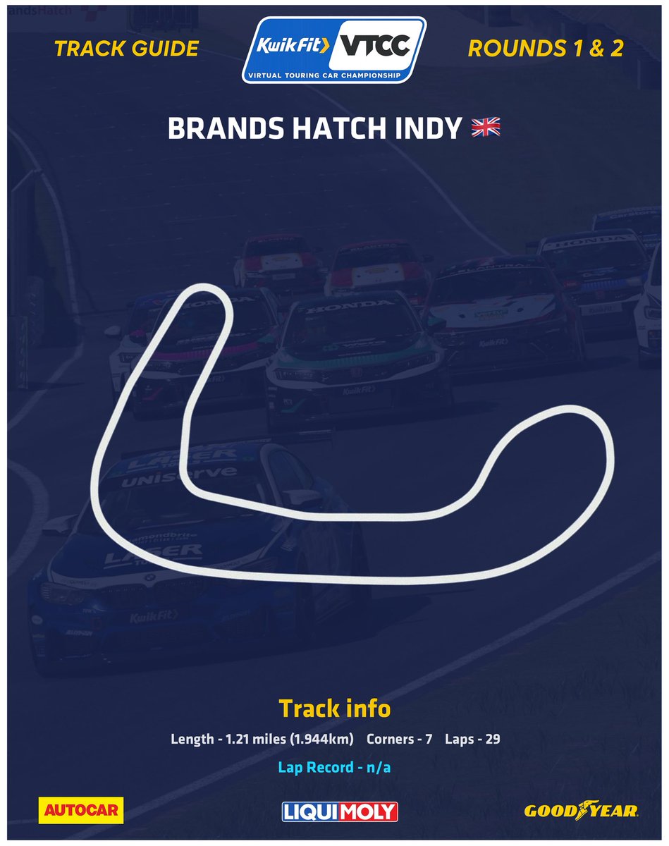eSports_VES's tweet photo. Tonight is the start of the 2026 VTCC season.
@SportscarJoe is the defending champion, can he defend the title?
We are at Brands Hatch Indy for Rounds 1 & 2.
#playstation #gt7 #kwikfit #goodyear #liquimoli #autocar #ves #btcc https://t.co/bby1TuHk5k