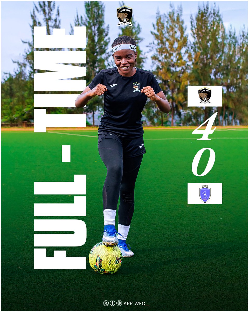 APRFCWOMEN's tweet photo. 🎯FULL TIME RESULTS

#Umurava #Intsinzi https://t.co/CMpL7ndRdu