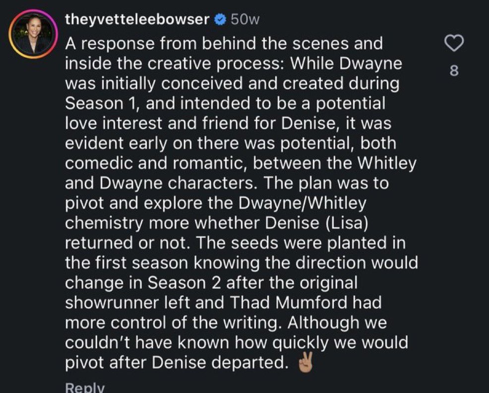 ThatsForAIITime's tweet photo. Smiling from ear to ear at this. It was always gonna be Dwayne and Whitley 😁 #ADifferentWorld https://t.co/6SIc4L7UIB