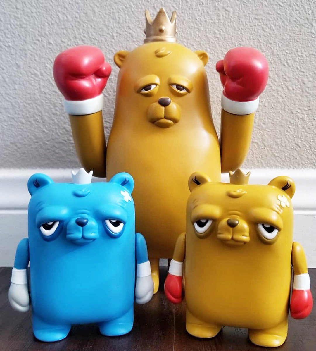 JcRivera's tweet photo. Collectible vinyl Figures thru the Years. 
Last one is an official Collaboration with the @chicagobulls https://t.co/vgEkUJRtqQ