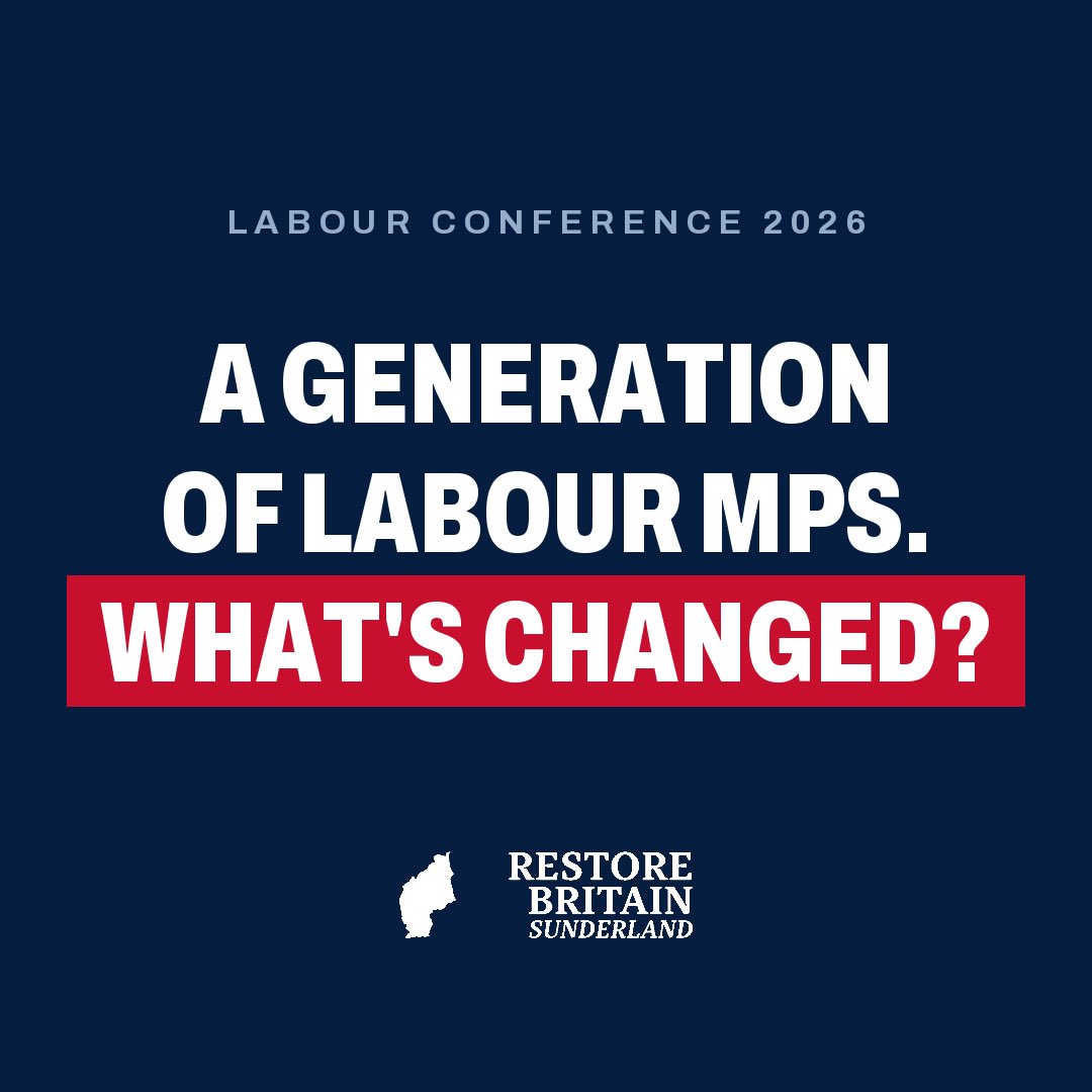 RestoreSund's tweet photo. Labour are in Liverpool for Burnham's first conference as PM.

They've held Sunderland's seats for a generation. Phillipson's been moved sideways and Starmer has quit Parliament.

Lots of talk of a fresh start.

After all these years, what's actually changed here?

#Sunderland https://t.co/dvD61Xvu2t