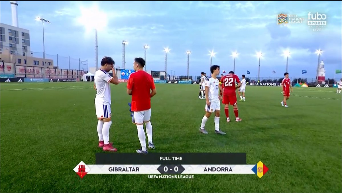 scores_footie's tweet photo. Full Time | @GibraltarFA 0-0 @Fedandfut. #GIBAND #NationsLeague https://t.co/NumDatPwgA