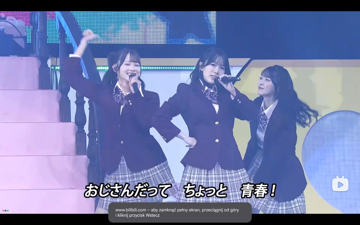 manakalvr's tweet photo. I love how for seishun girls members are wearing uniforms by generation, to me its such a cute nod to the fact akb consists of so many different ppl who experienced a different akb and yet also the same https://t.co/l35SgR5XPd