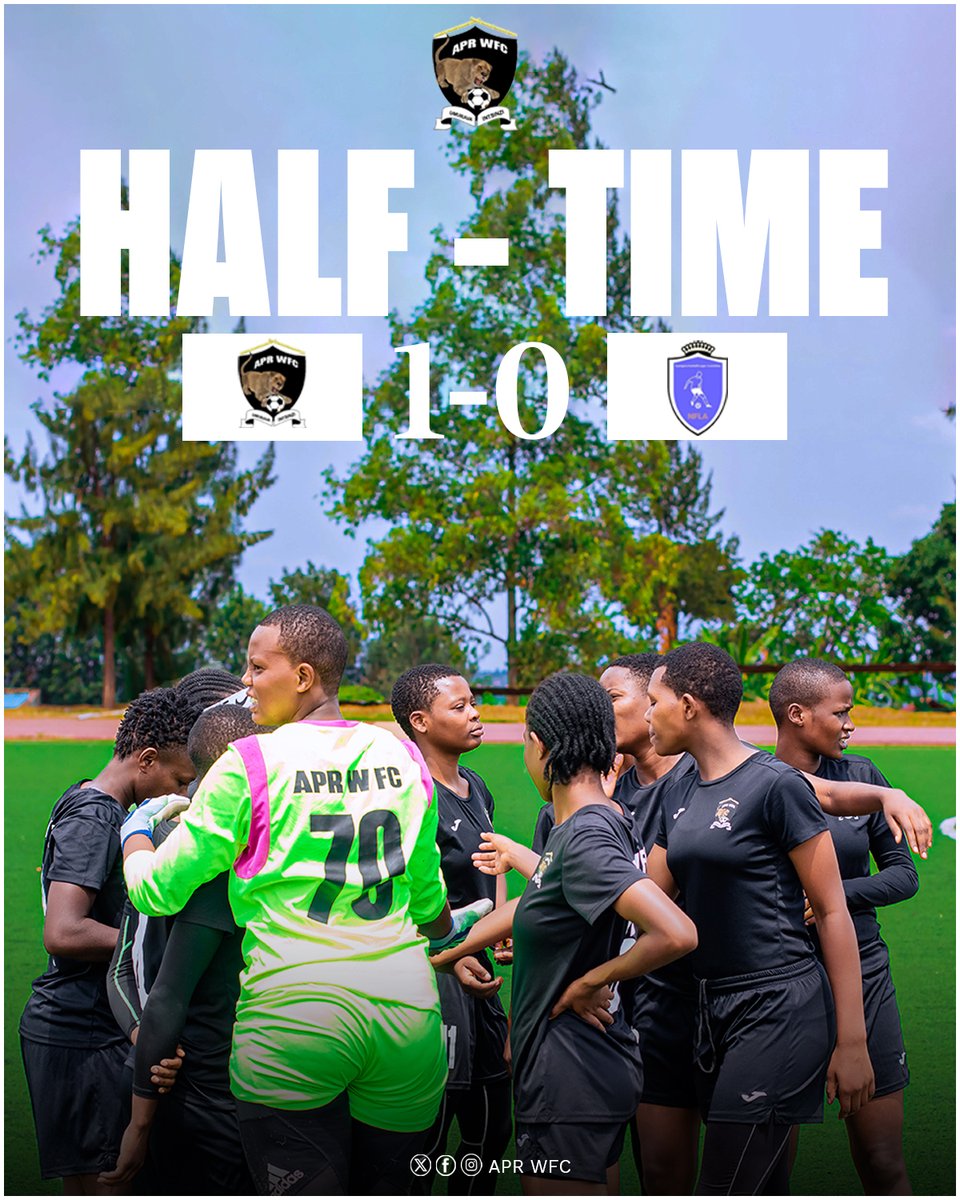 APRFCWOMEN's tweet photo. Half Time Results https://t.co/JXbESPLV34